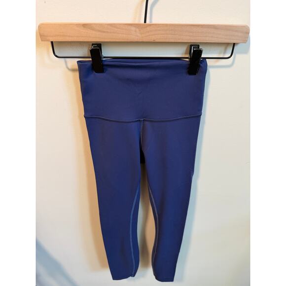 Lululemon Wunder Train High‑Rise Tight 25” Everlux Size 0 Night Sea - Picture 7 of 8